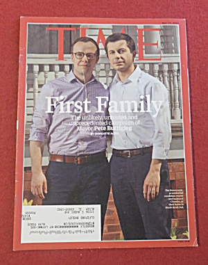 Time Magazine May 13, 2019 First Family: Pete Buttigieg