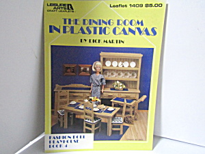 Leisure Arts Dining Room In Plastic Canvas #1409