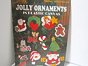 Leisure Arts Jolly Ornaments In Plastic Canvas #1660